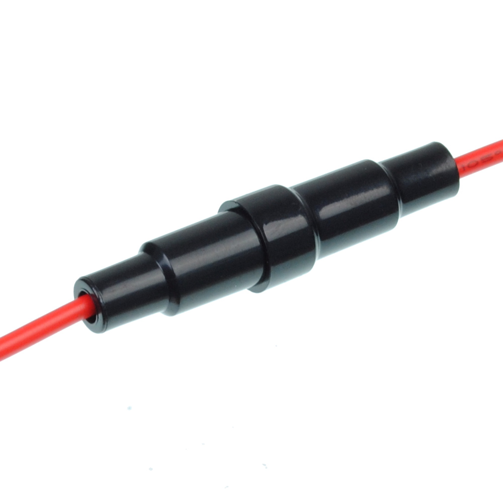 5-pack Sicherungshalter mit Kabel für Sicherungen 5x20 mm