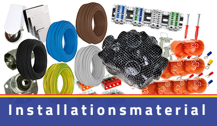 Elektro Installationsmaterial – Alles, was Sie für sichere und zuverlässige Elektroinstallationen benötigen. Hochwertige Produkte für professionelle Elektroarbeiten.