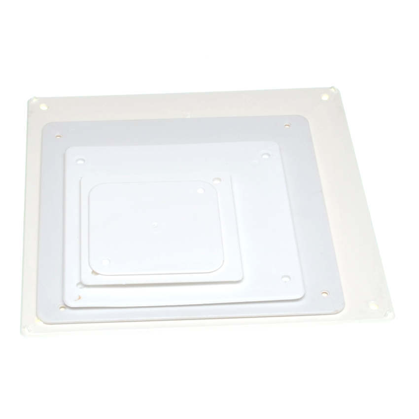 Ersatzdeckel für UP- Abzweigkästen in Weiß - 80 x 80 mm